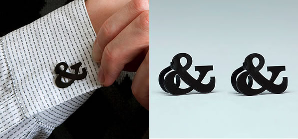 Ampersand Faux Cufflinks - Veer