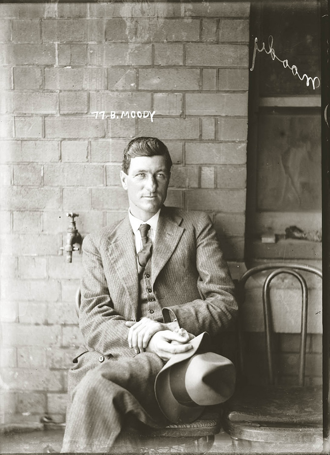 Mugshot - Sydney, early 20th century